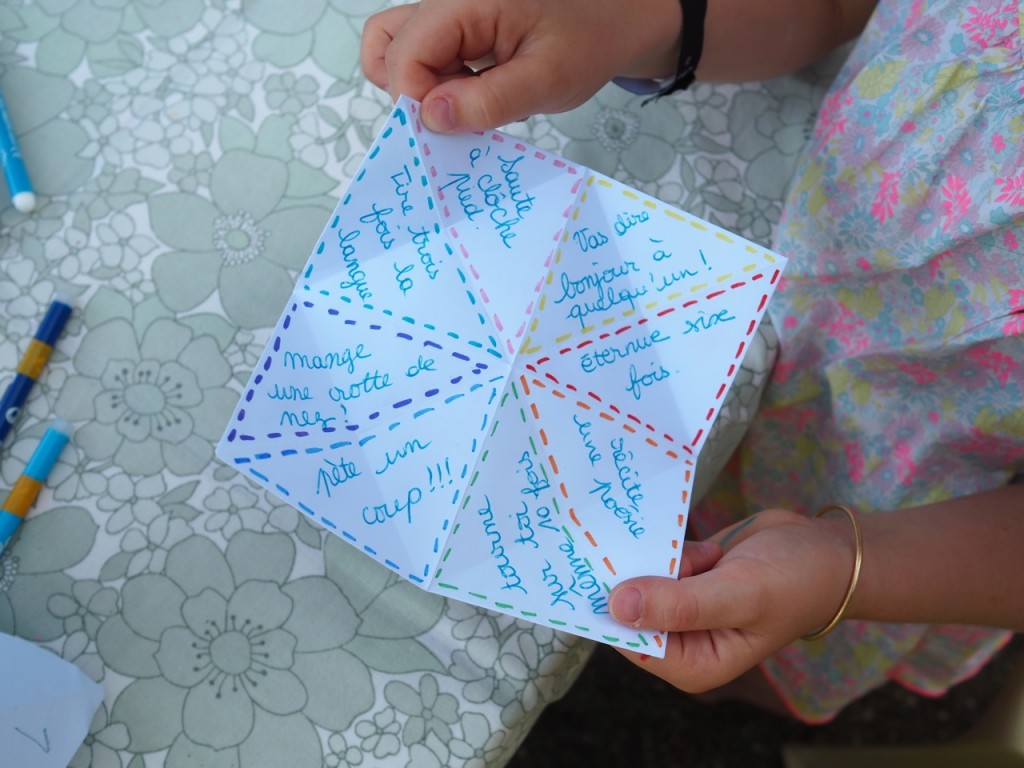cocote en papier